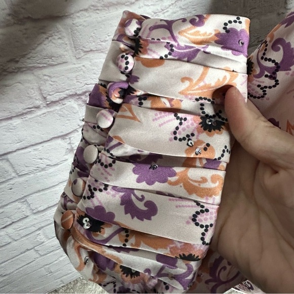 ALEXIS Kari Floral Long-Sleeve Mini Wrap Dress - Picture 13 of 16